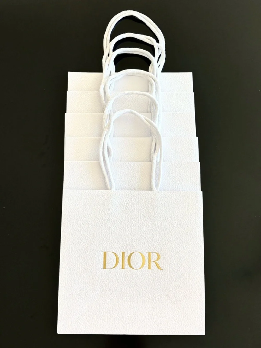 DIOR Set of 6 Shopping Totes